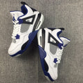 Jordan Air Jordan 4 White Black Blue Sneakers