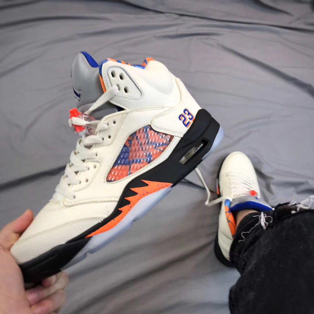 Jordan Air Jordan 5 International Flight White Red Sneakers