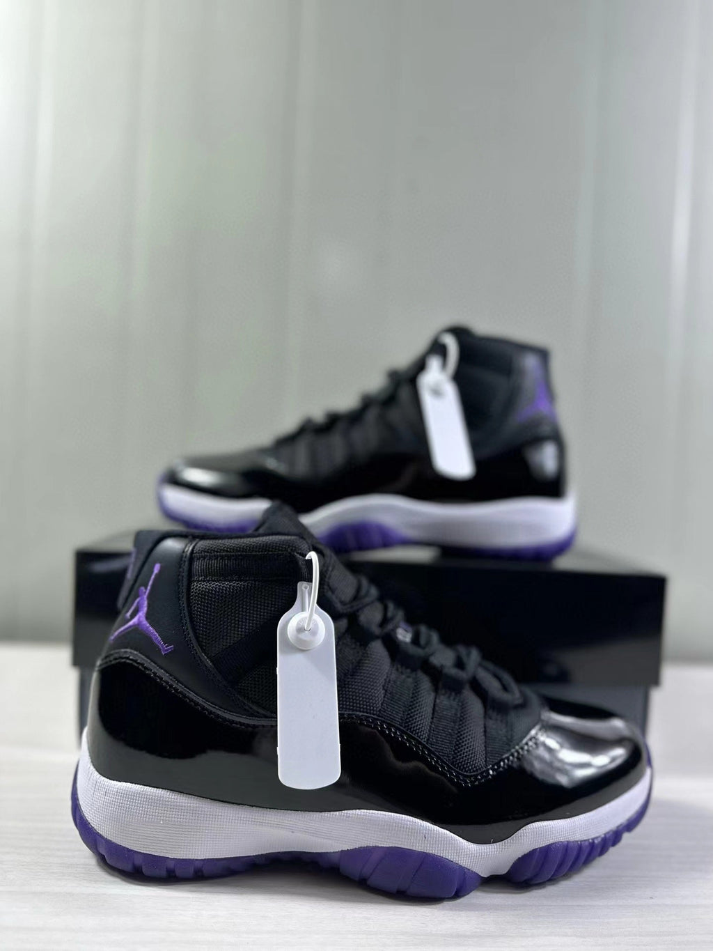 Jordan Air Jordan 11 Retro Space Jam Black Purple Sneakers