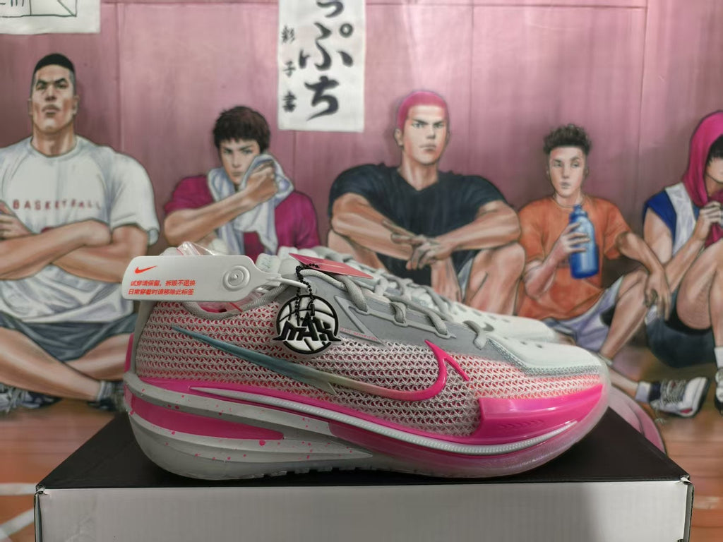 Nike Breast Cancer Basketball Sneakers Pink and Grey