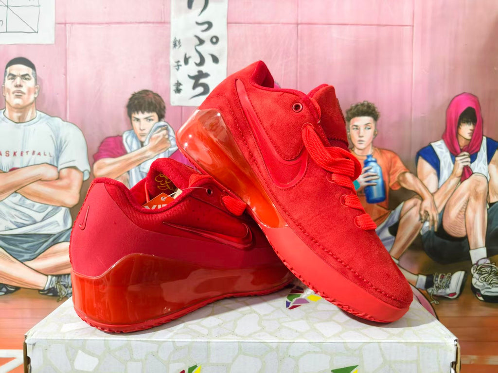 Nike Red Basketball Sneakers