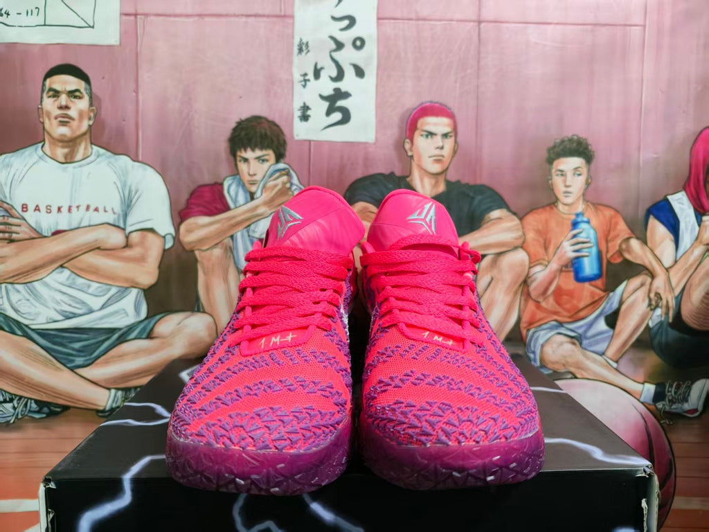 Nike Twelve Basketball Sneakers Pink Purple