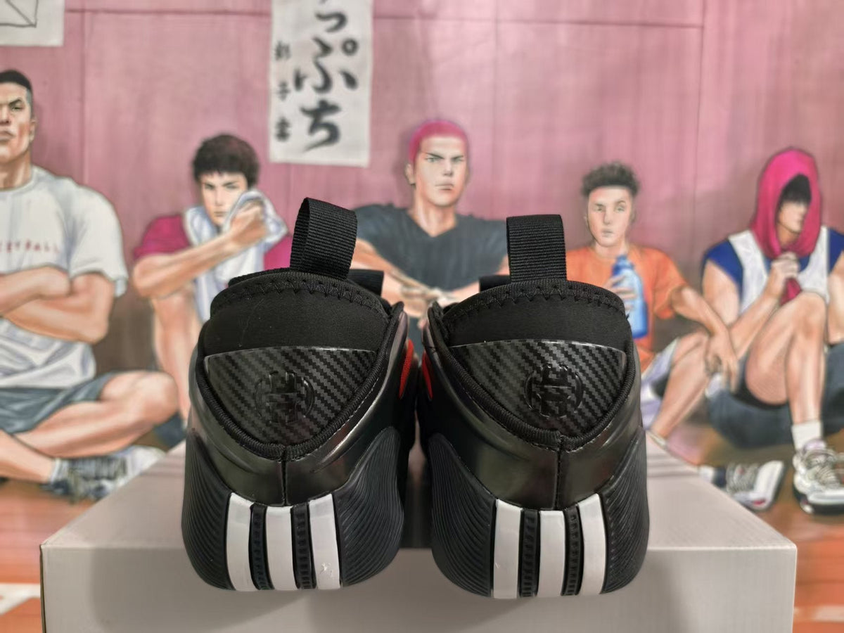 Black and Red Basketball Sneakers