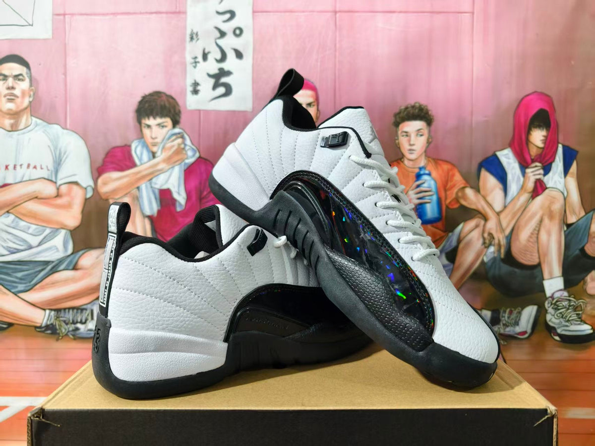 Jordan 14 Retro Sneakers White and Black