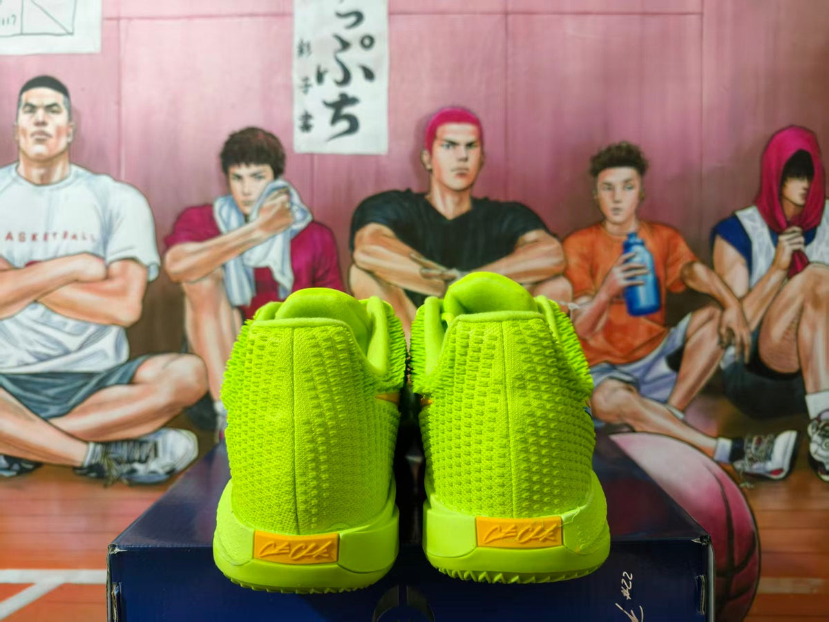 Nike Basketball Shoes in Volt Green