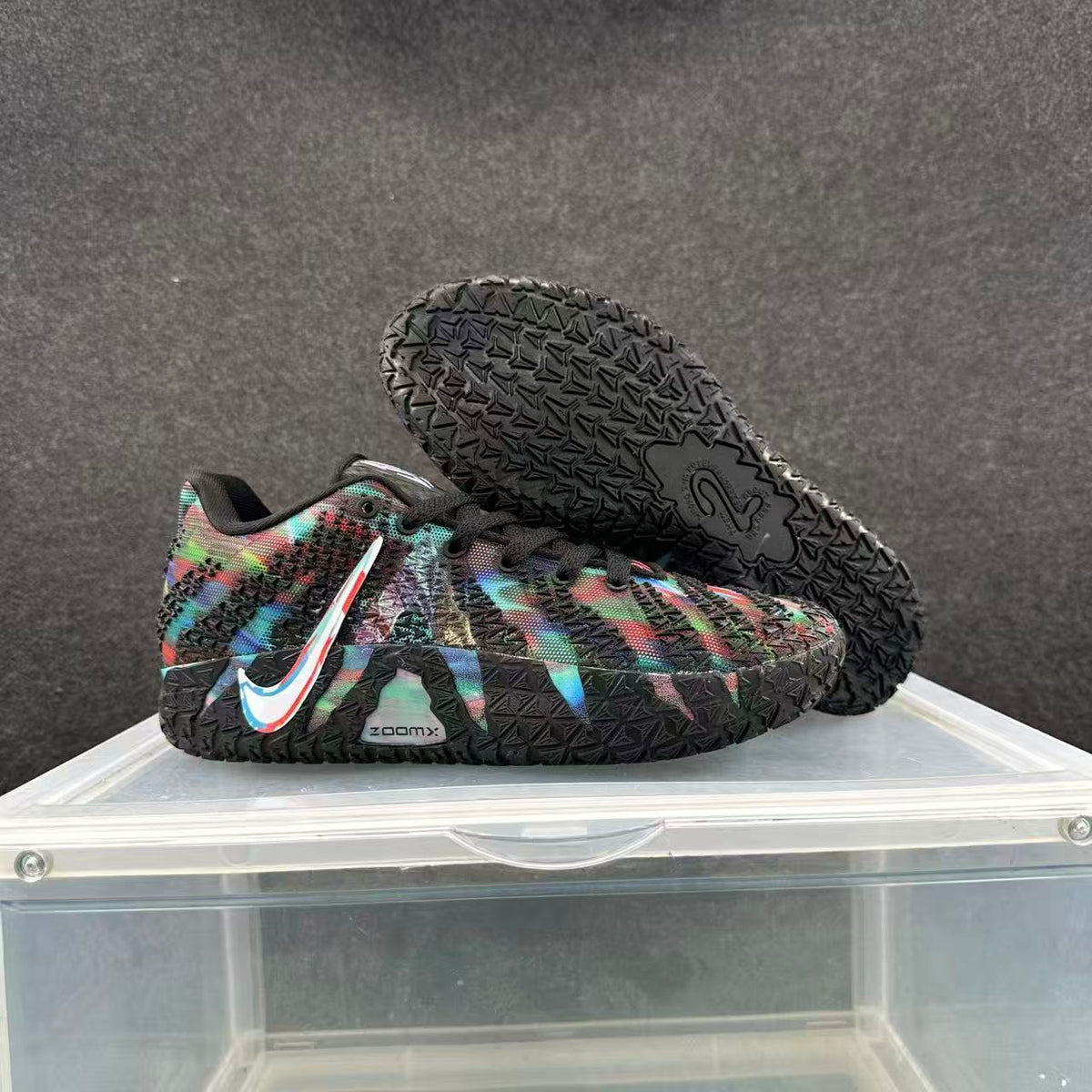 Nike Black Multicolor Sneakers EU 36–46