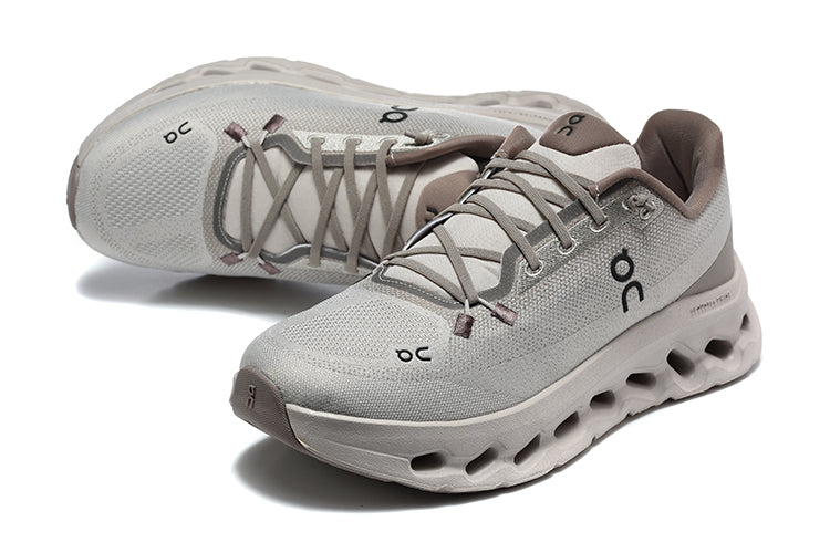 On Cloudmonster 3 Gray Running Shoes