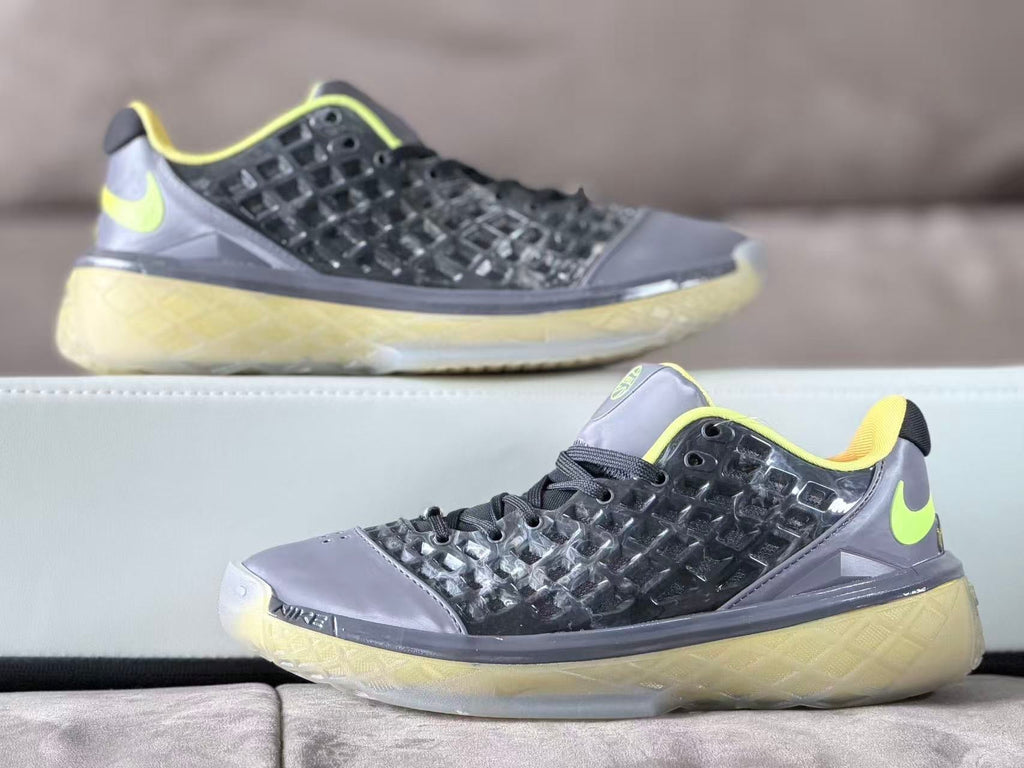 Nike Kobe 3 EYBL Basketball Sneakers Black Gray