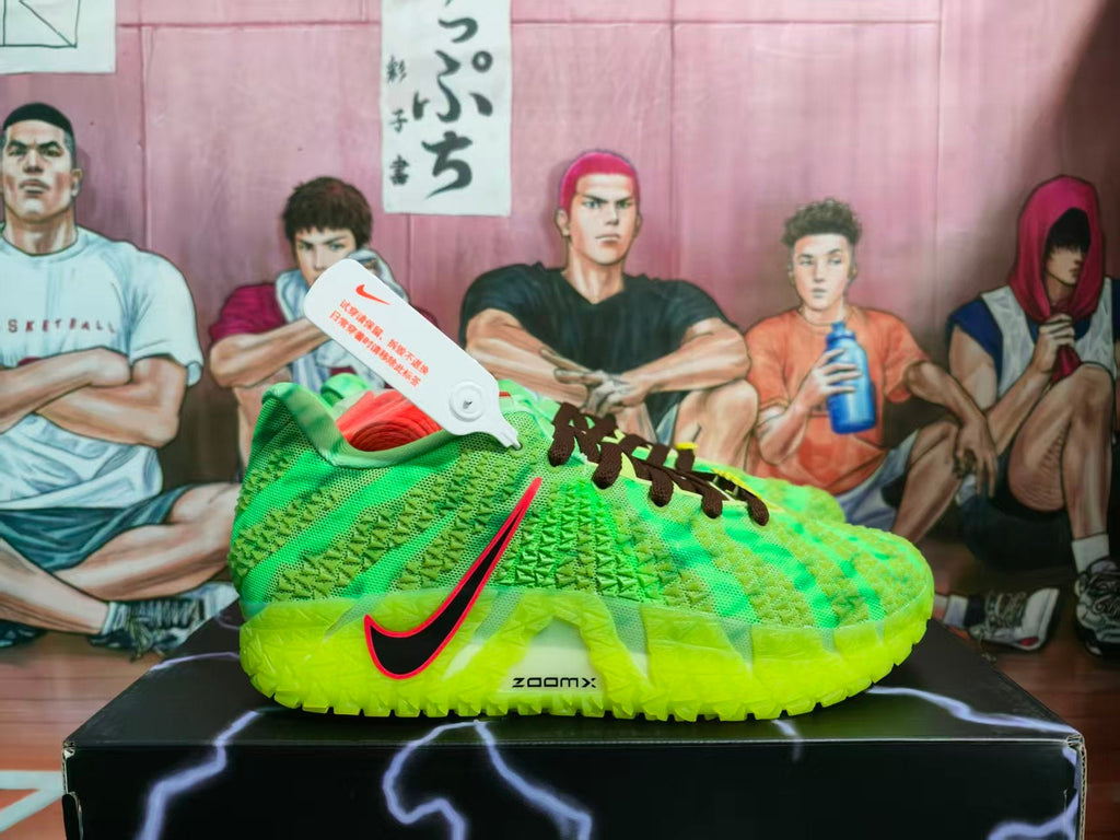 Nike Halloween Basketball Sneakers Neon Green