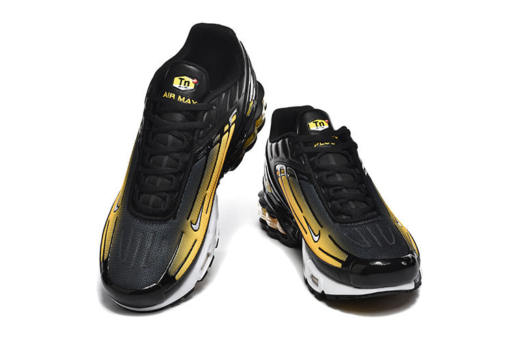Nike Air Max Plus III Black and Yellow Sneakers