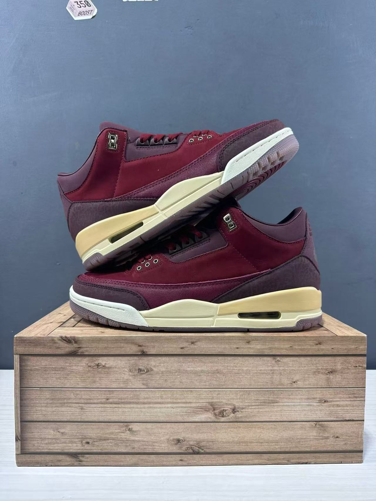 Jordan Air Jordan 3 OG Retro Sneakers Burgundy IO7744-600