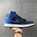 Jordan Air Jordan 1 Mid Black Game Royal Sneakers