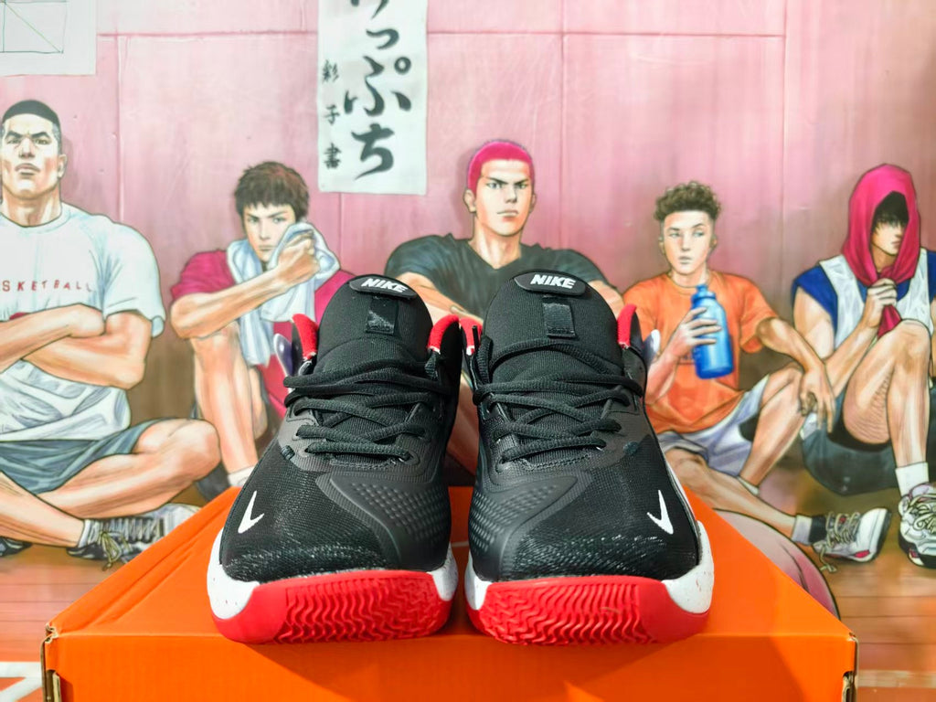 Nike Basketball Shoes Black Red