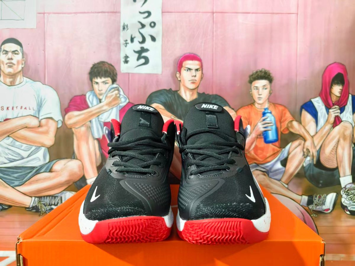 Nike Basketball Shoes Black Red
