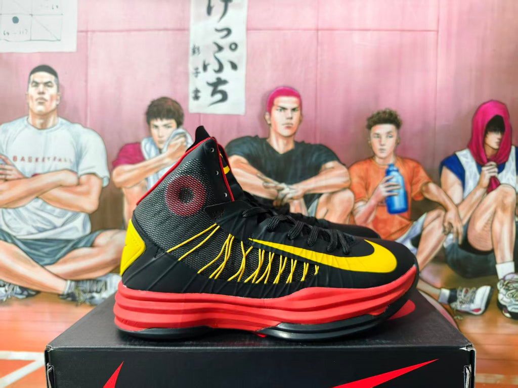 Nike Kyrie 2 Basketball Shoes Black Yellow Red