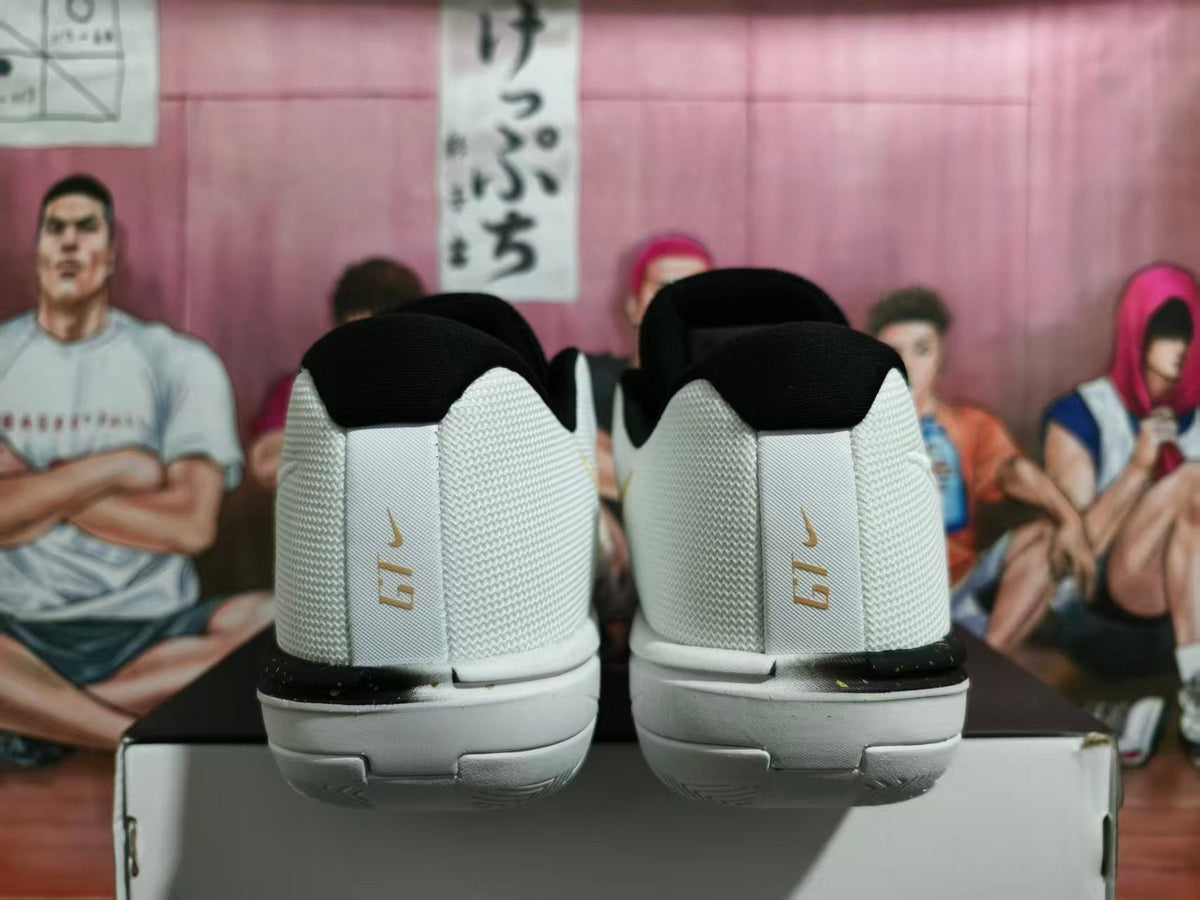 Nike LeBron Witness White Black Gold Basketball Shoes