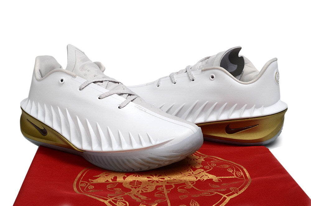 Nike Year of the Horse Basketball Shoes White Gold
