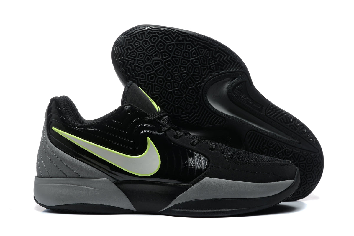 Jordan 883-10 Black and Yellow Basketball Sneakers