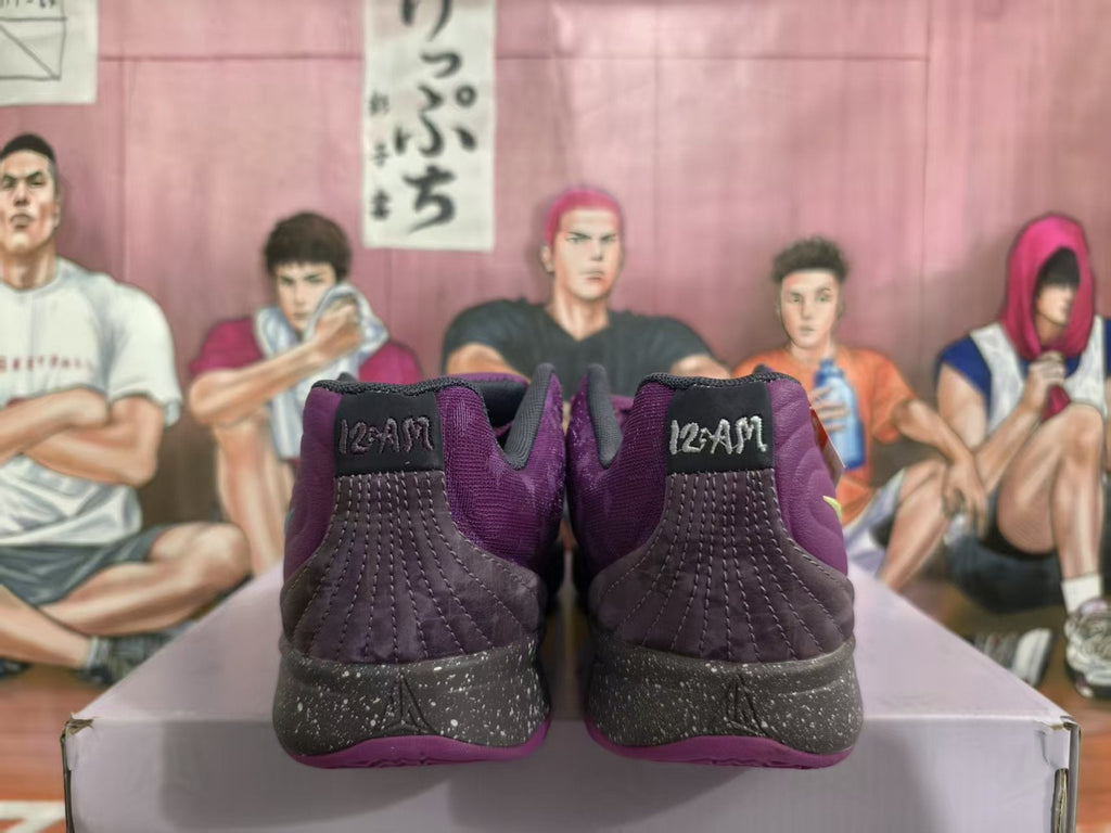 Nike Air Zoom Basketball Sneakers Purple