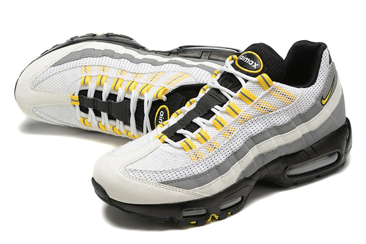 Nike Air Max 95 TT White Grey Yellow Sneakers DQ3982-100