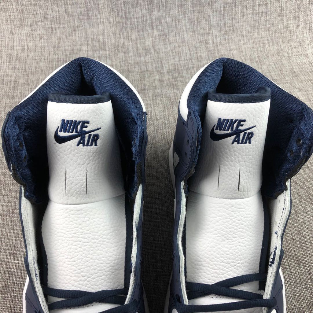 Air Jordan 1 Co.JP High Sneakers White Navy Silver DC1788-100