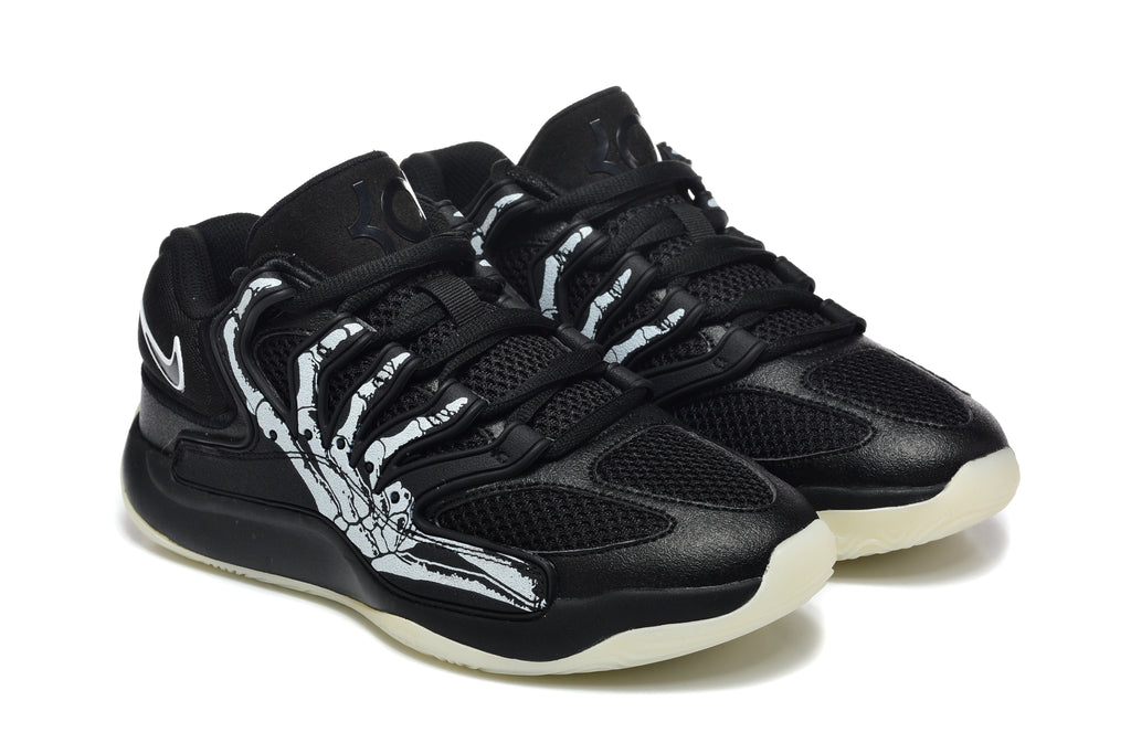 Nike KD 17 Basketball Shoes Black Skeleton Graphic