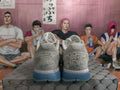 Nike Basketball Sneakers White Grey Blue