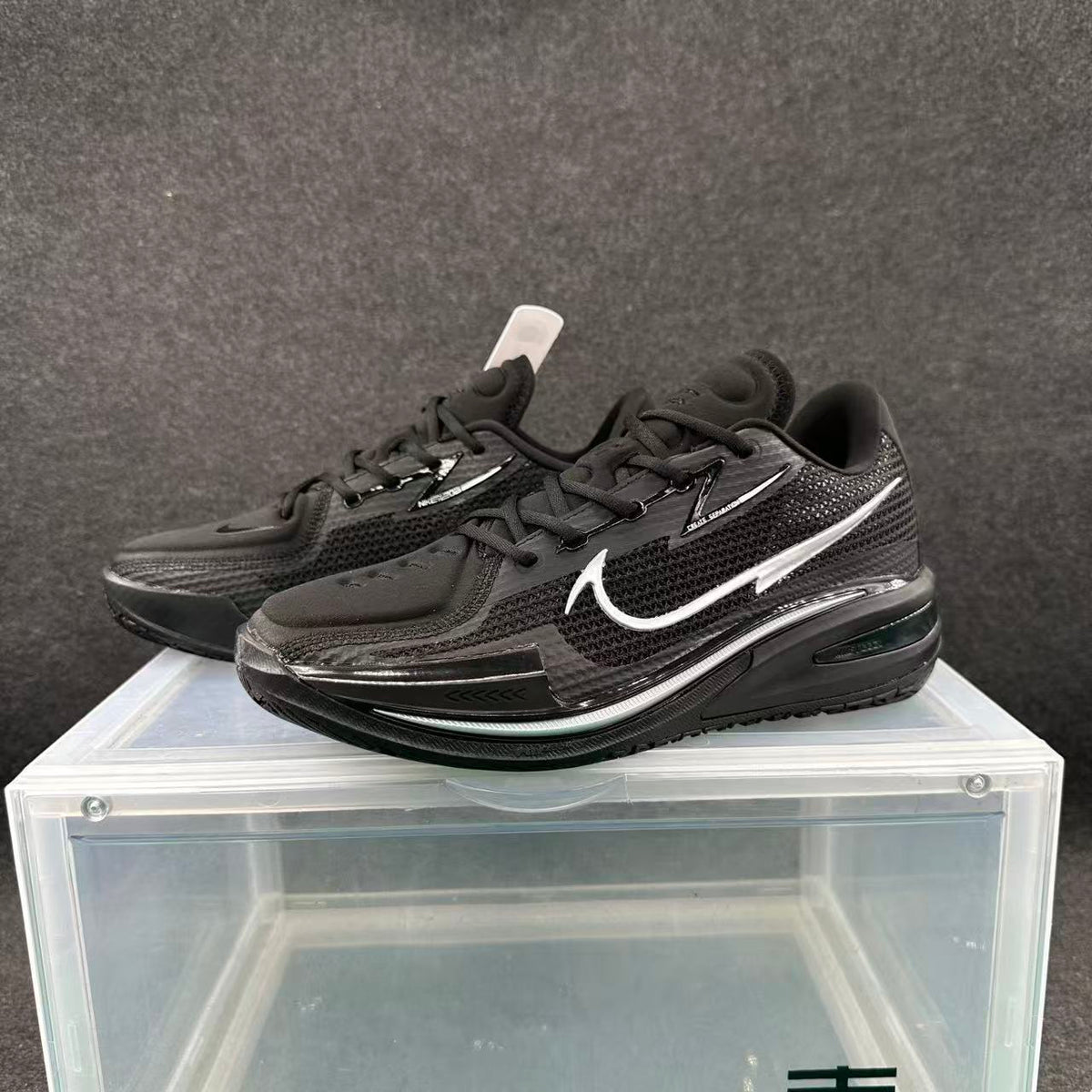 Nike Black Silver Basketball Sneakers
