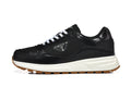 Prada Black Low-Top Sneakers with Gum-Tread Sole