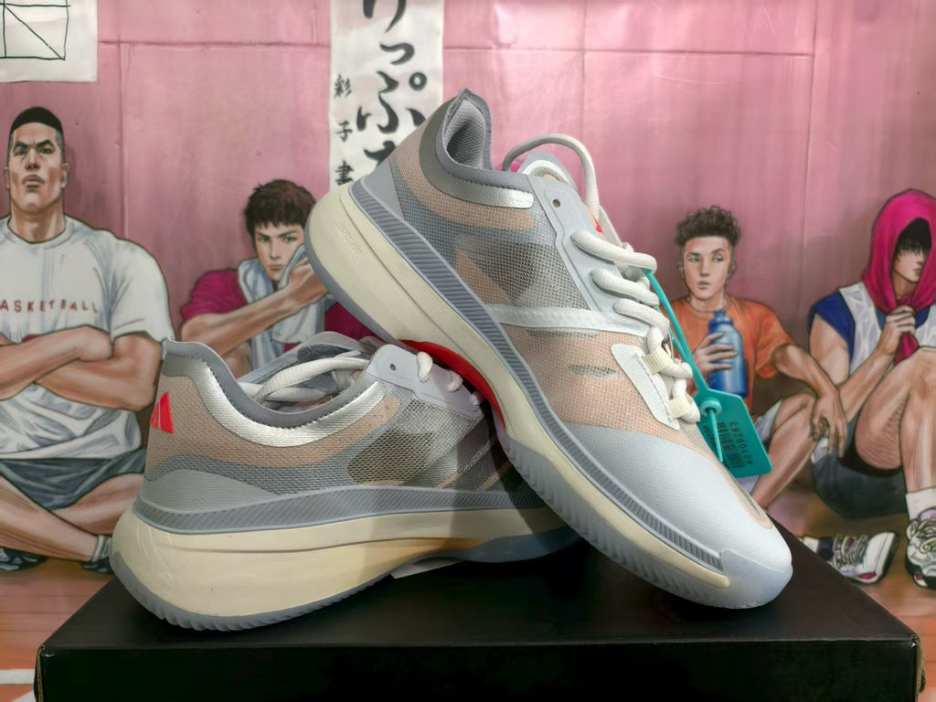 adidas Basketball Shoes in Blue, Silver and Pink