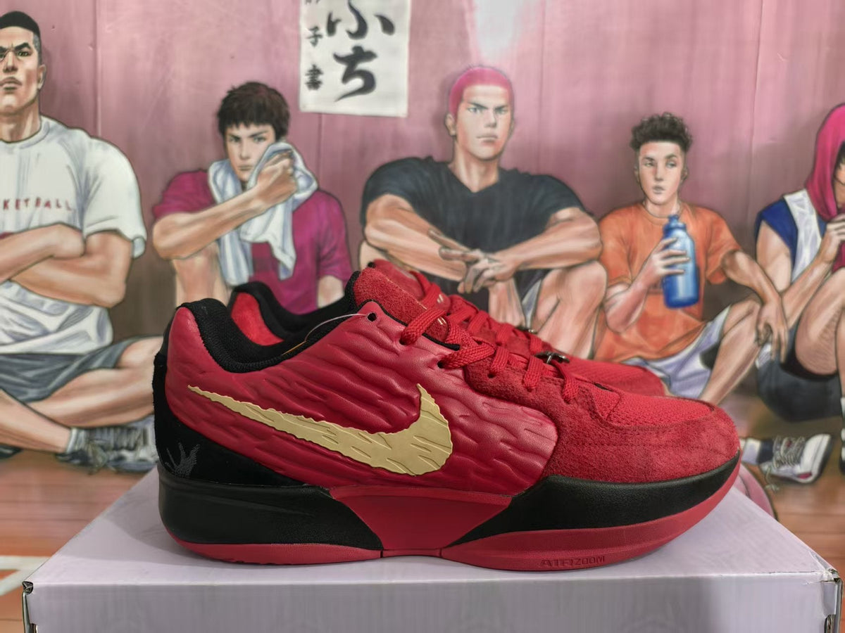 Nike Halloween Basketball Sneakers Red Black Gold
