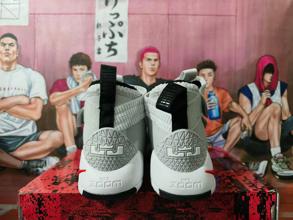 Nike Zoom Basketball Sneakers Silver