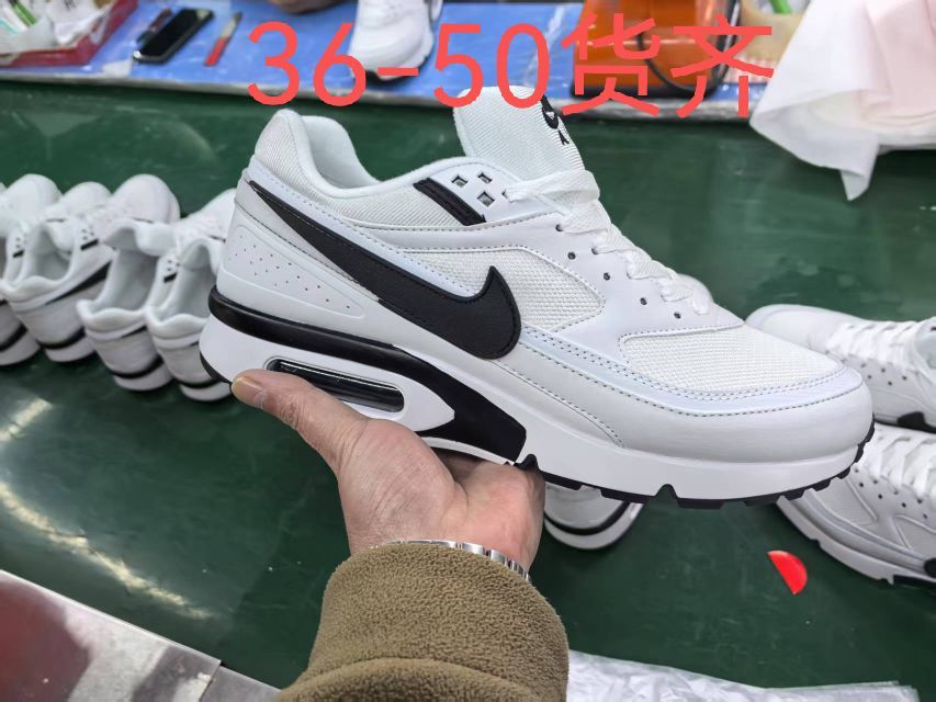 Nike Air Max BW White and Black Sneakers