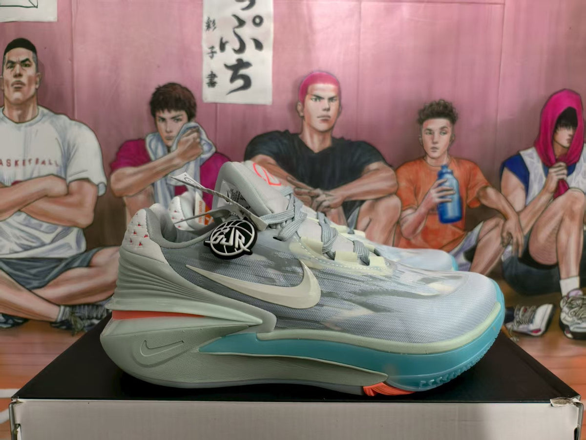 Nike Grey and Red Basketball Sneakers EU 39–46