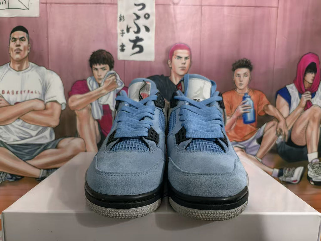 Jordan 4 University Blue Sneakers