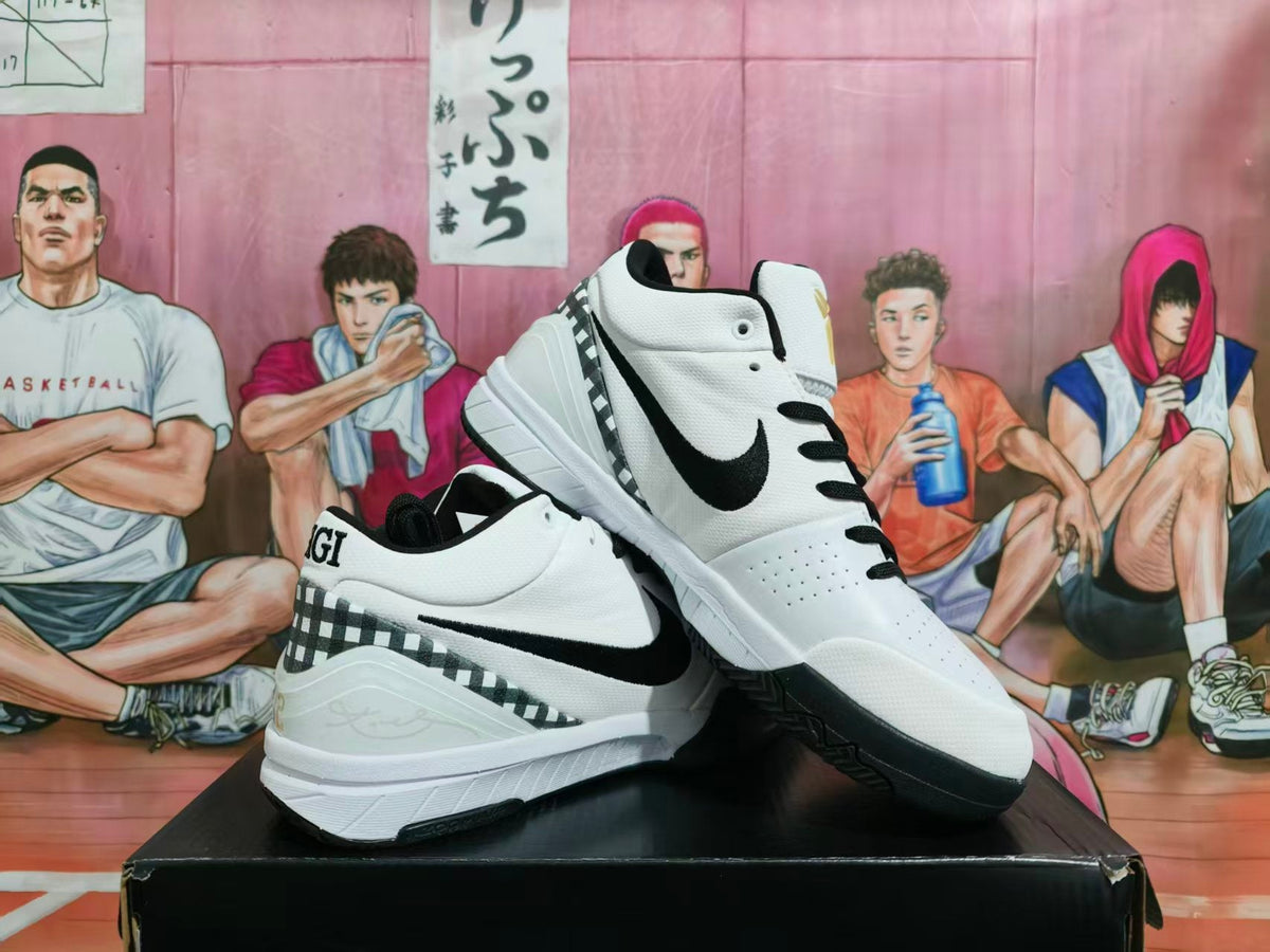 Nike GiGi Kobe 2 Basketball Sneakers White Black