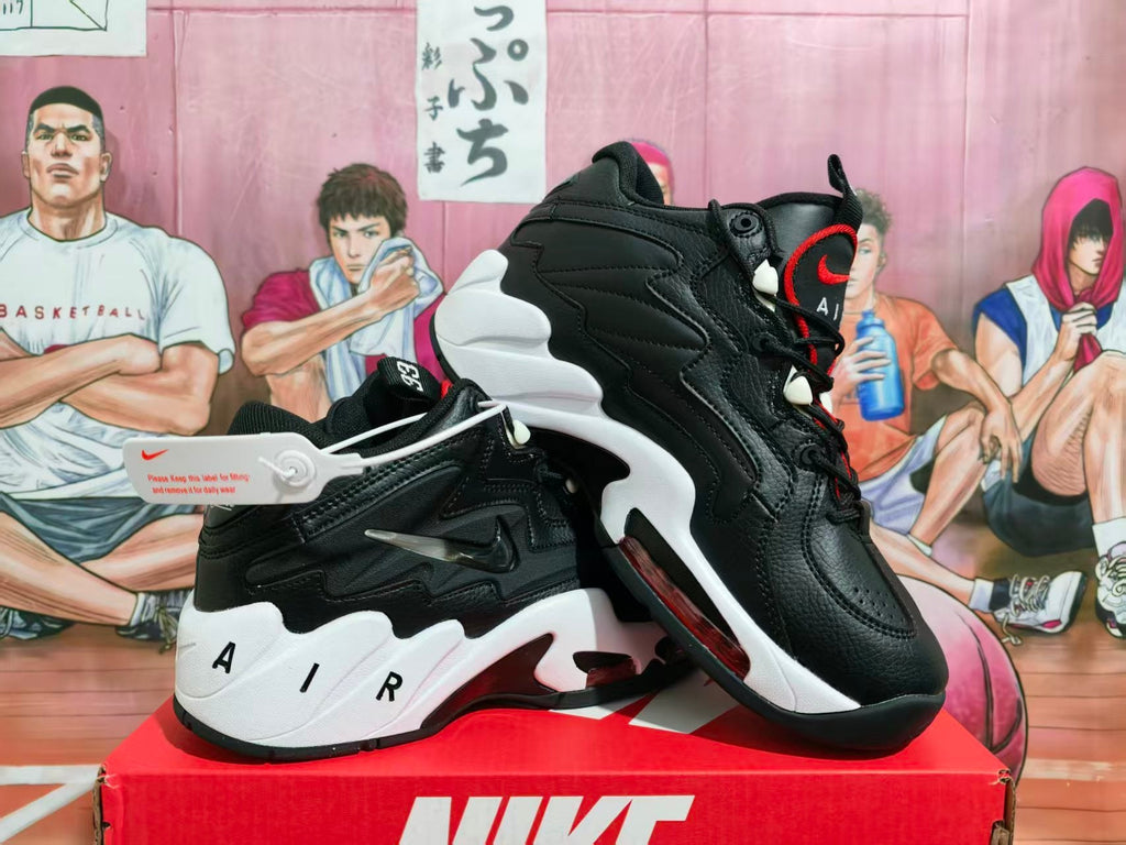 Nike Air Black Red White Sneakers