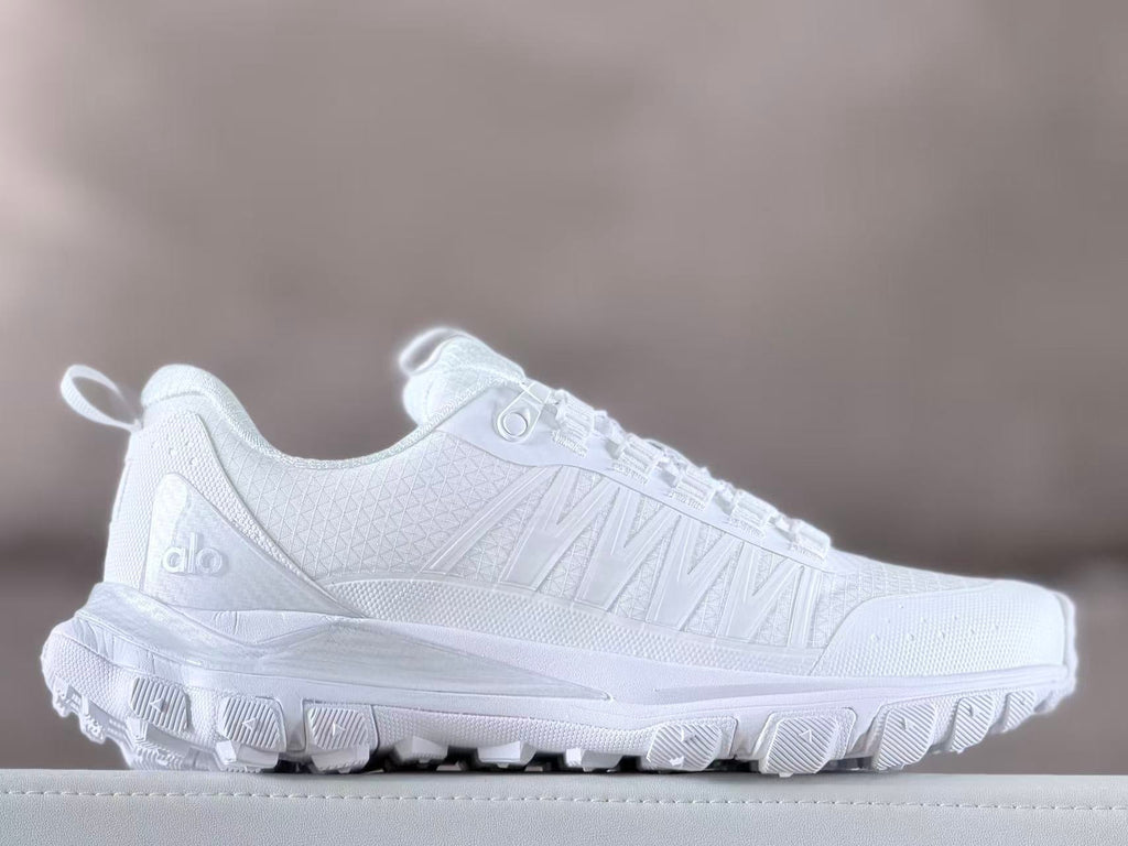 Alo White All-Terrain Hiking Sneakers