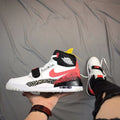 Air Jordan Legacy 312 White Black Red Sneakers