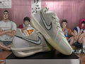 Nike Gray-Green Basketball Sneakers