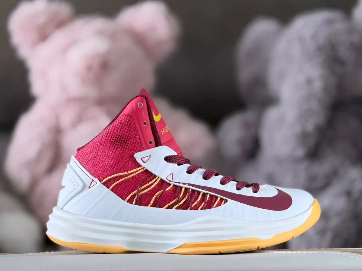 Nike Hyperdunk 2012 Kids Basketball Shoes Red White Yellow