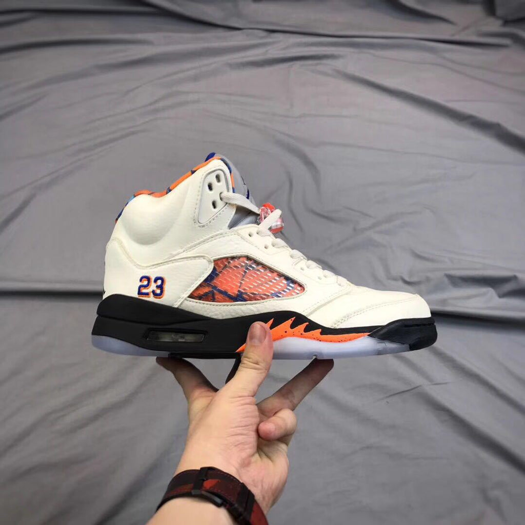 Jordan Air Jordan 5 International Flight White Red Sneakers