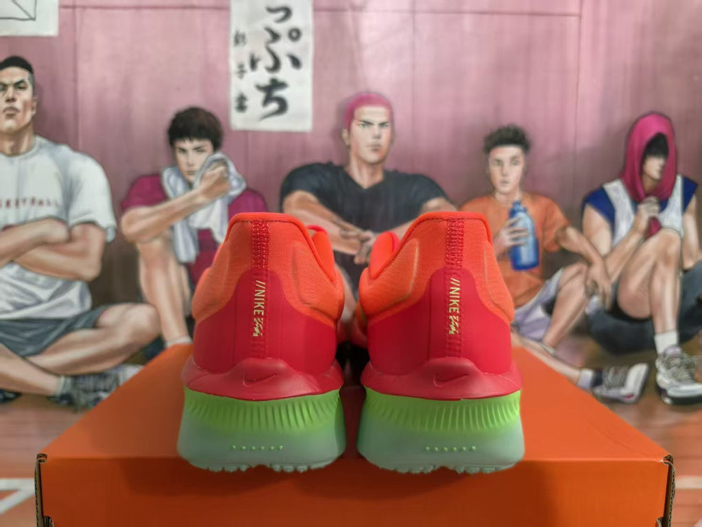 Nike ZoomX Running Sneakers Red Yellow