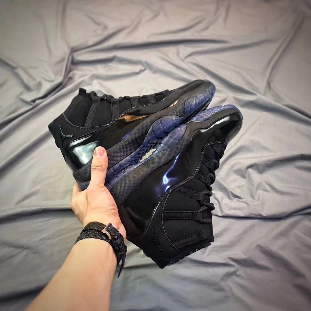 Jordan Air Jordan 11 Cap and Gown Black Sneakers