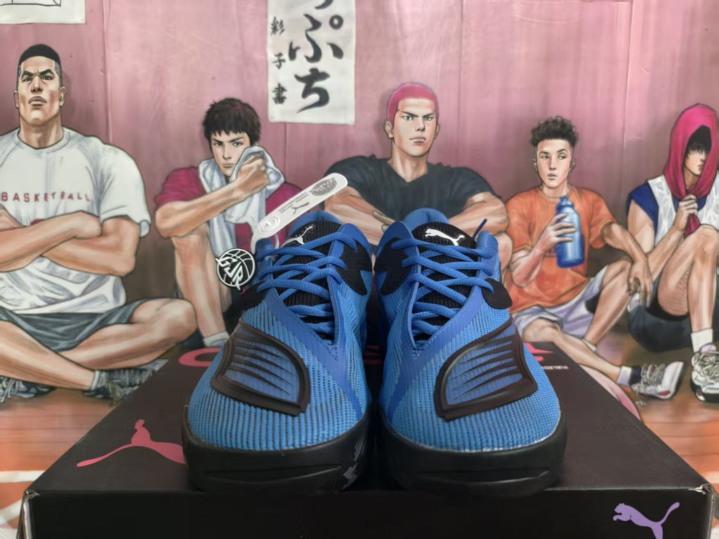 PUMA All-Pro Basketball Sneakers Blue/Black