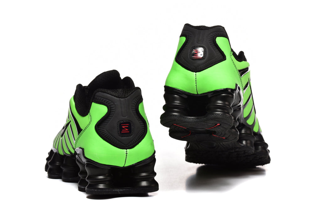 Nike Shox TL Sneakers in Volt Green and Black