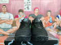 Nike Zoom Freak 4 Basketball Shoes Black Red