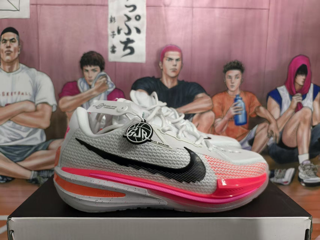 Nike GT Cut Basketball Shoes White Pink Orange