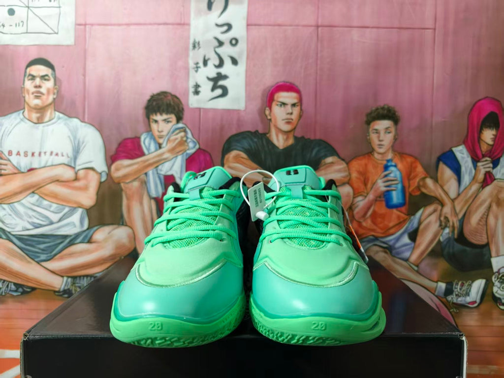 Nike Basketball Shoes in Black and Green