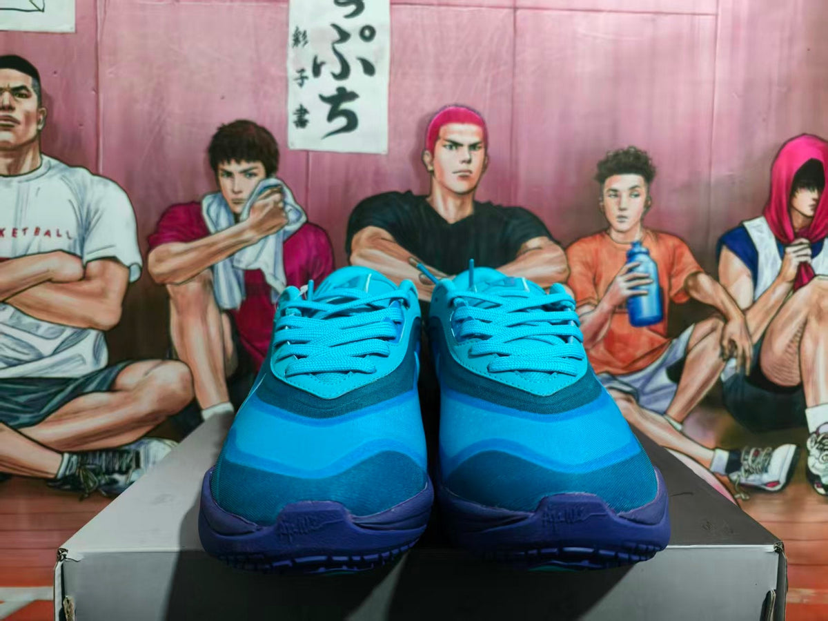 Nike Blue Basketball Sneakers